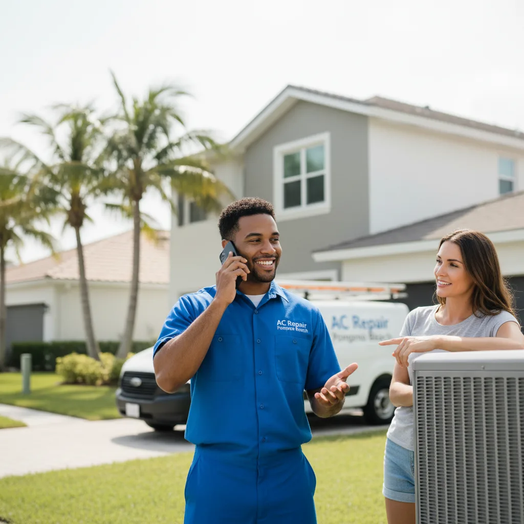AC Repair Pompano Beach customer support in Eastman